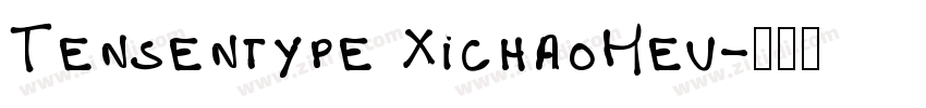 Tensentype XichaoHeu字体转换